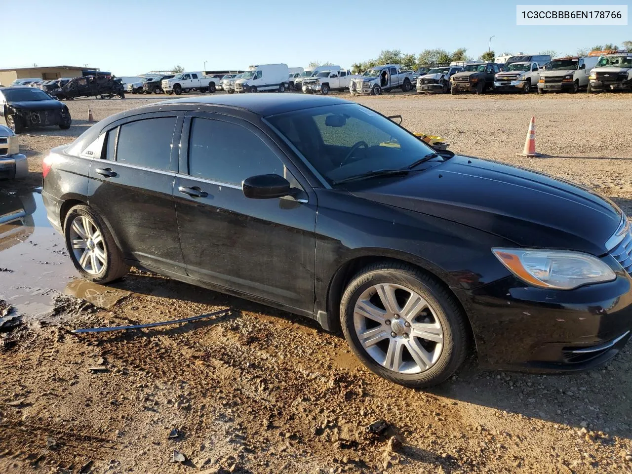 2014 Chrysler 200 Touring VIN: 1C3CCBBB6EN178766 Lot: 75750354