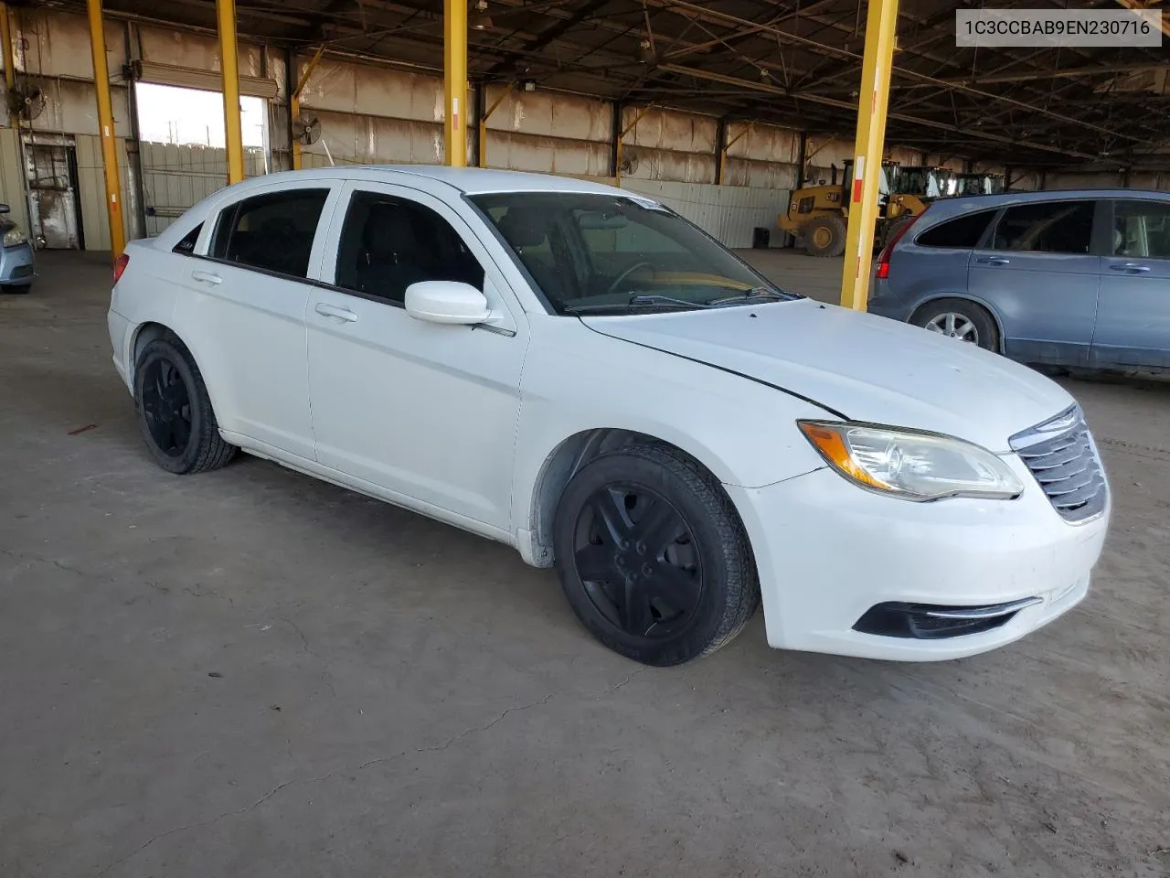 2014 Chrysler 200 Lx VIN: 1C3CCBAB9EN230716 Lot: 75837744