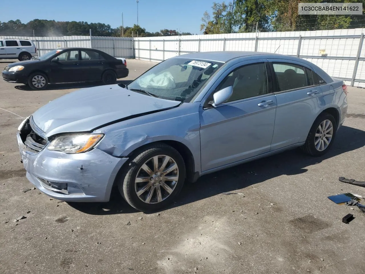 2014 Chrysler 200 Lx VIN: 1C3CCBAB4EN141622 Lot: 76973134