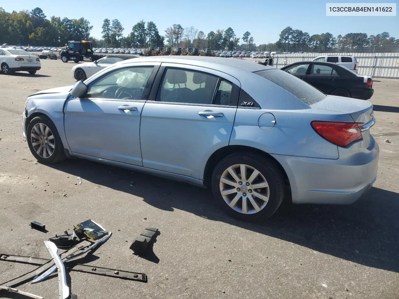 2014 Chrysler 200 Lx VIN: 1C3CCBAB4EN141622 Lot: 76973134