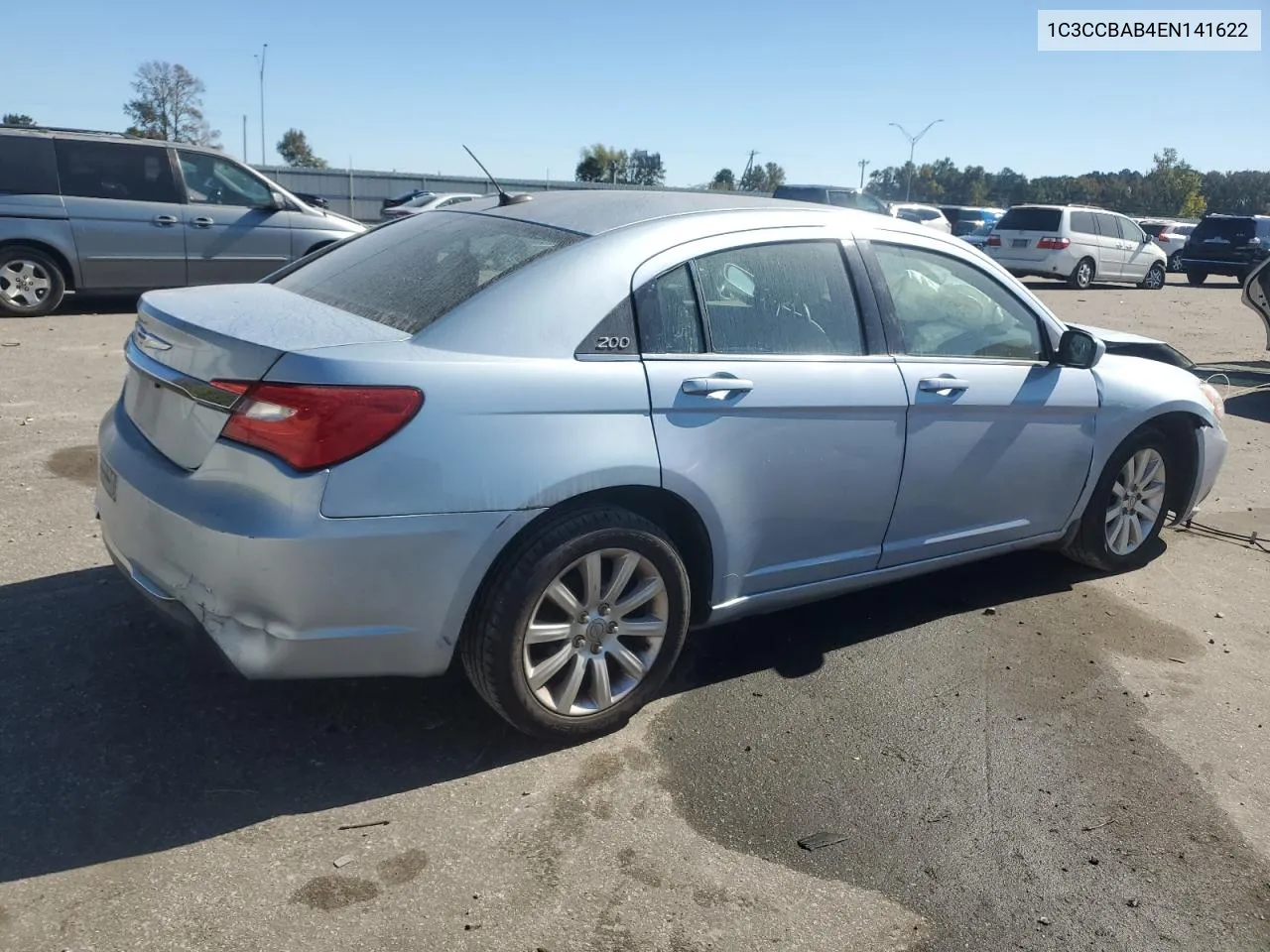 2014 Chrysler 200 Lx VIN: 1C3CCBAB4EN141622 Lot: 76973134