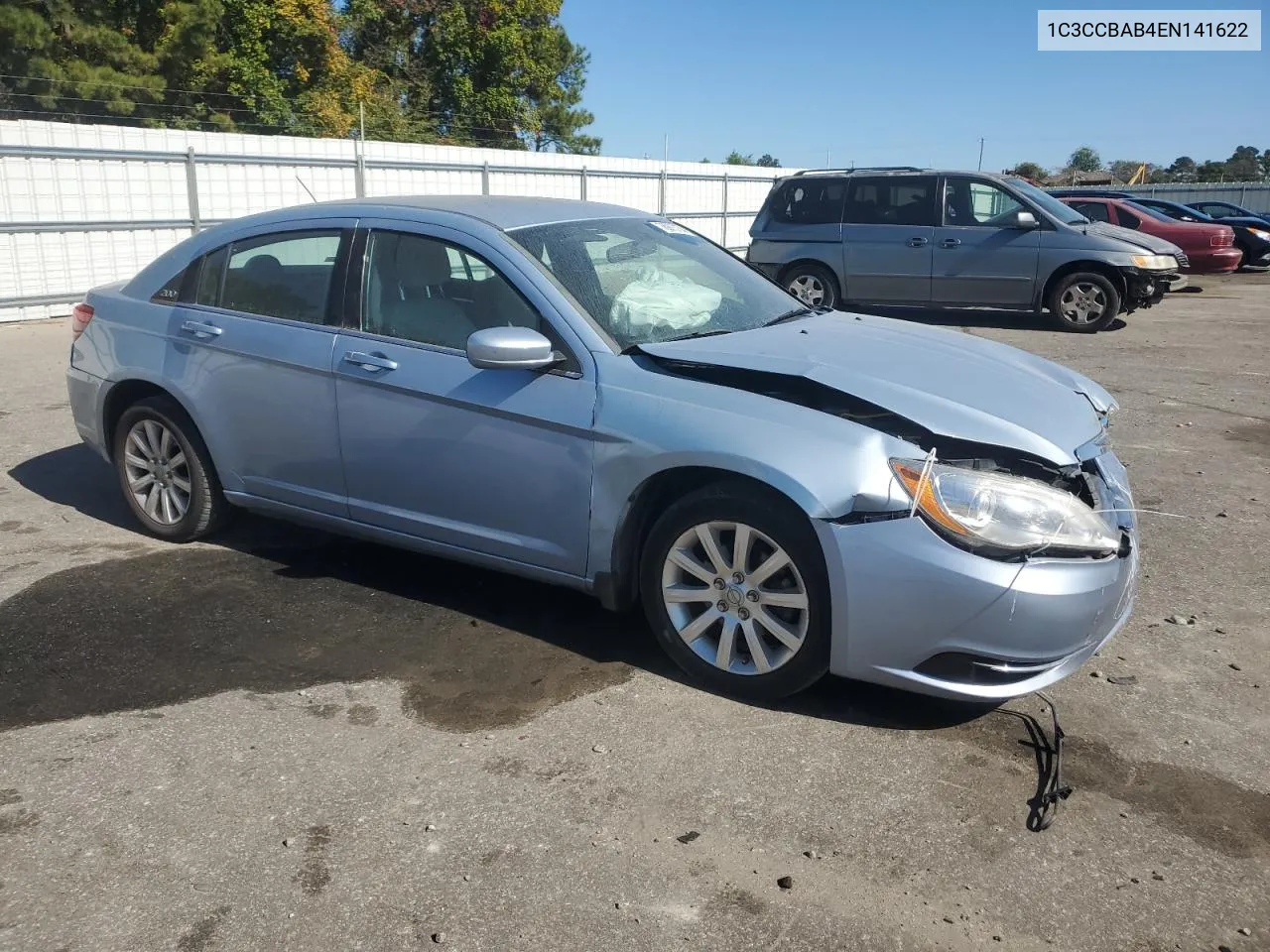 2014 Chrysler 200 Lx VIN: 1C3CCBAB4EN141622 Lot: 76973134