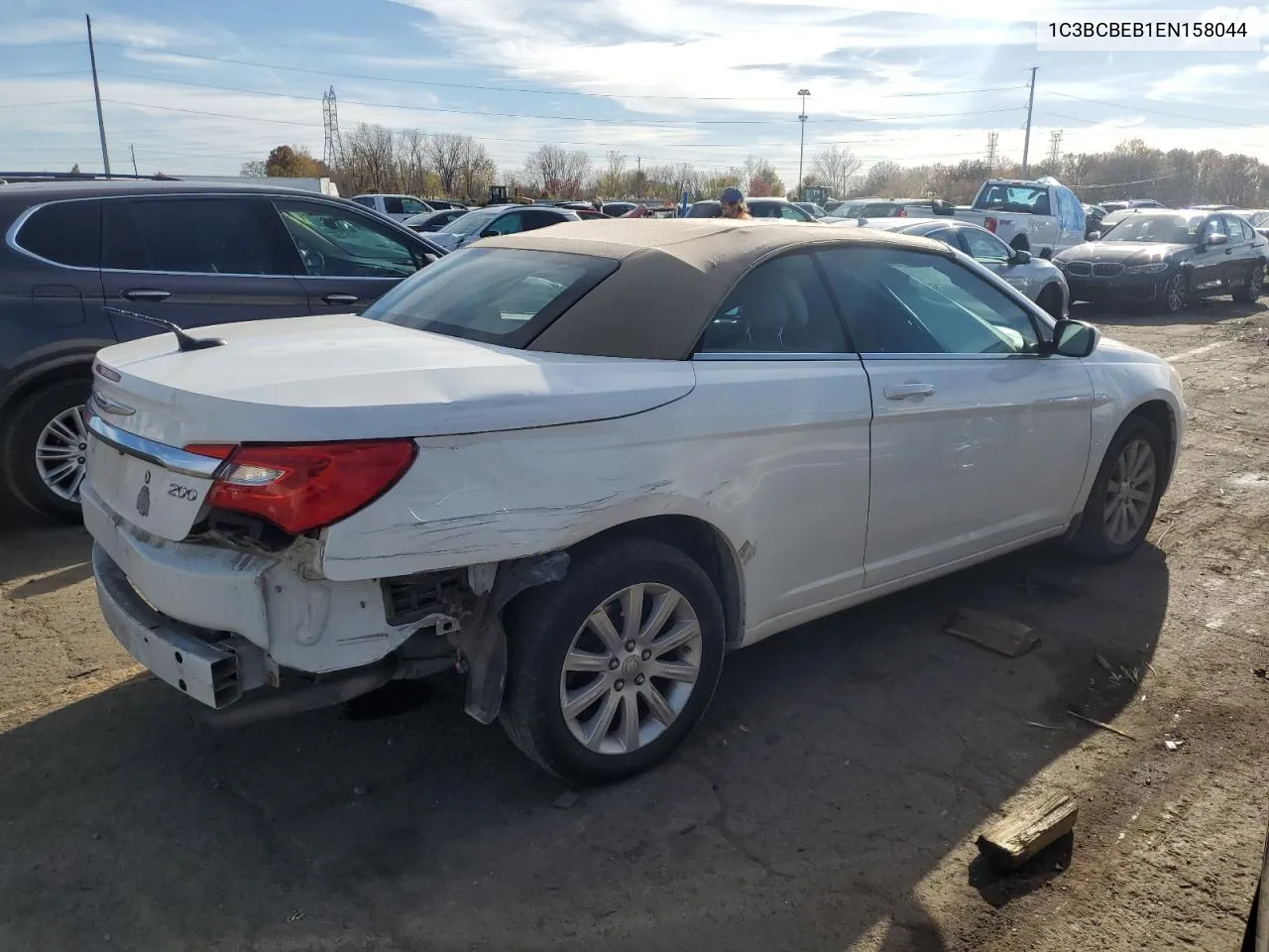 2014 Chrysler 200 Touring VIN: 1C3BCBEB1EN158044 Lot: 78039304