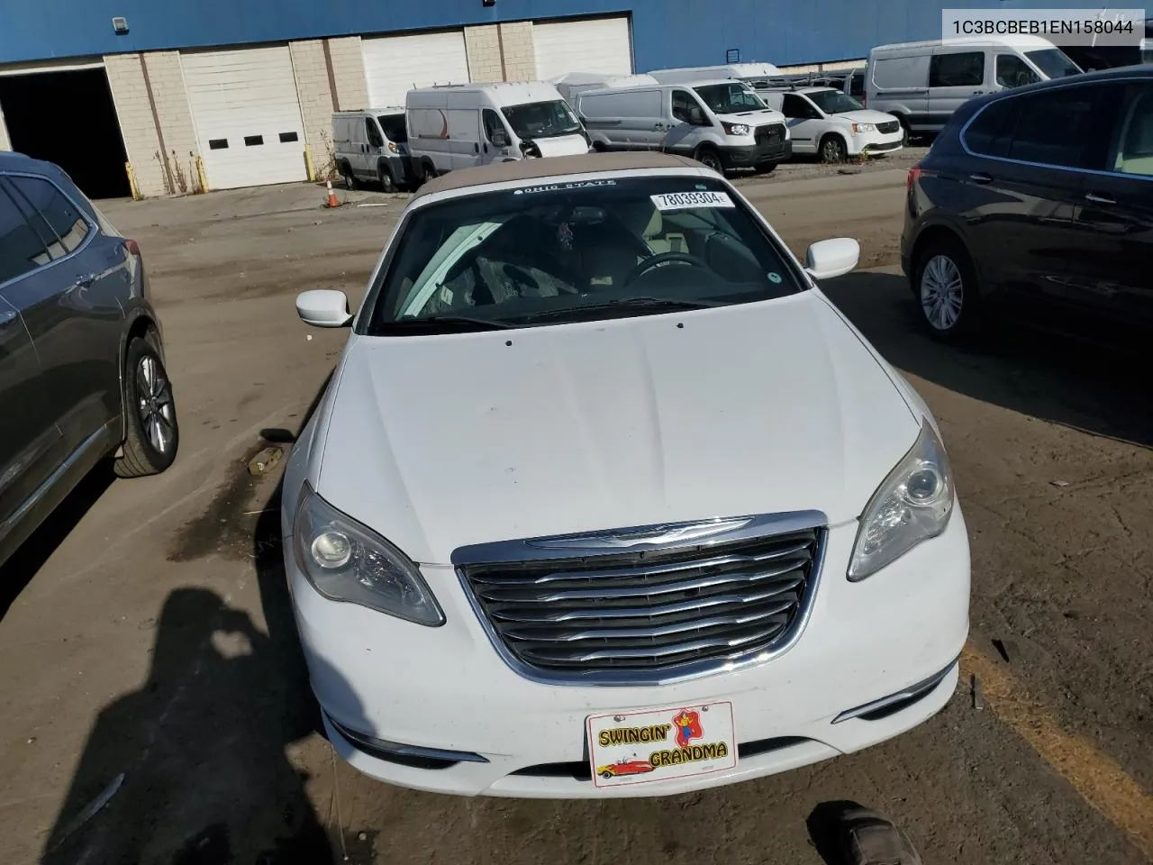 2014 Chrysler 200 Touring VIN: 1C3BCBEB1EN158044 Lot: 78039304