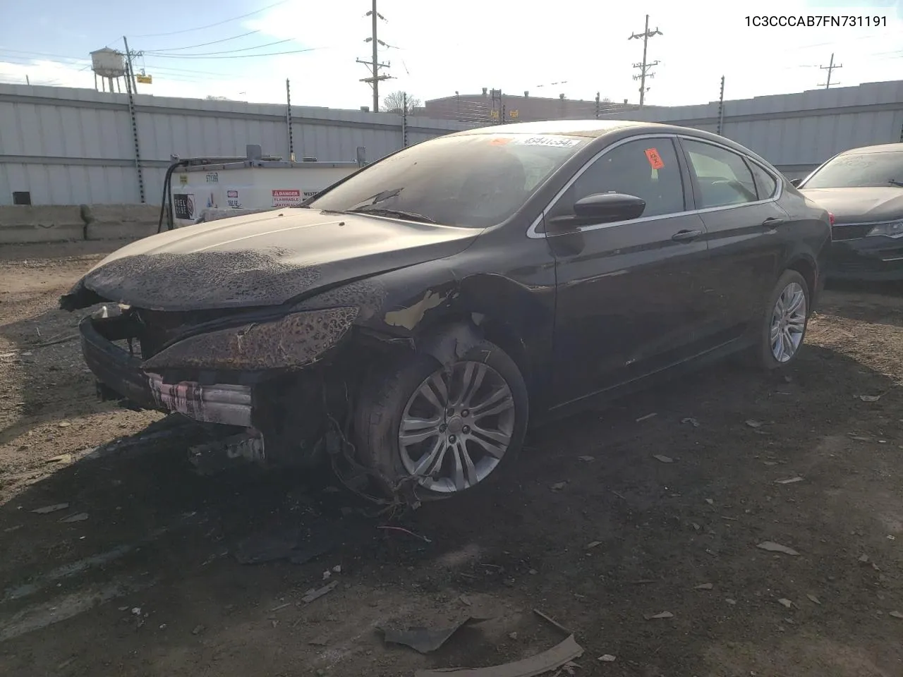 1C3CCCAB7FN731191 2015 Chrysler 200 Limited