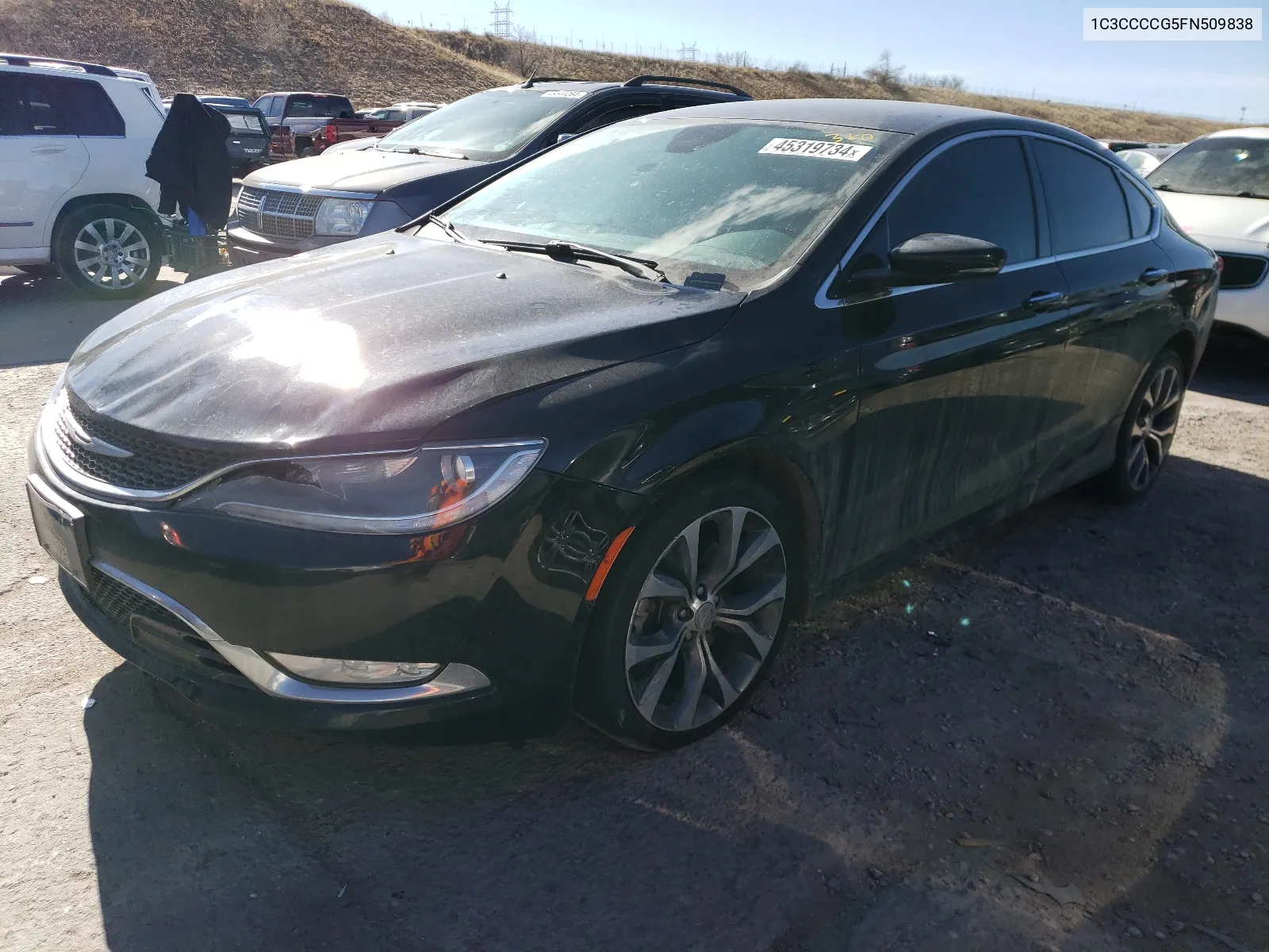 2015 Chrysler 200 C VIN: 1C3CCCCG5FN509838 Lot: 45319734