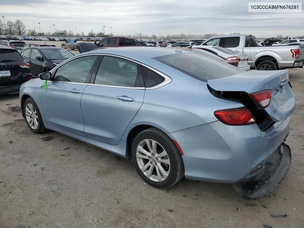 2015 Chrysler 200 Limited VIN: 1C3CCCAB6FN676281 Lot: 47365534