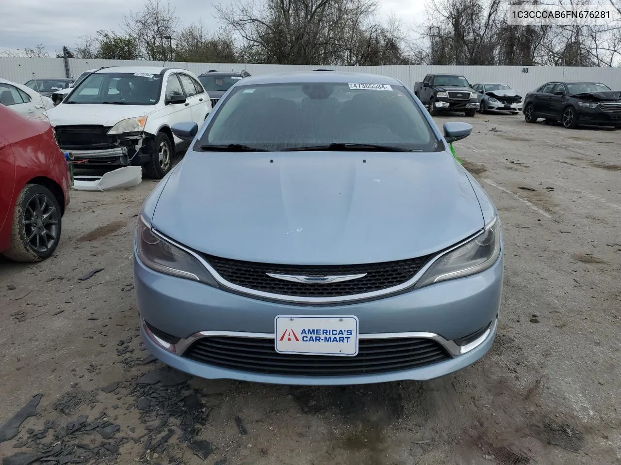 1C3CCCAB6FN676281 2015 Chrysler 200 Limited