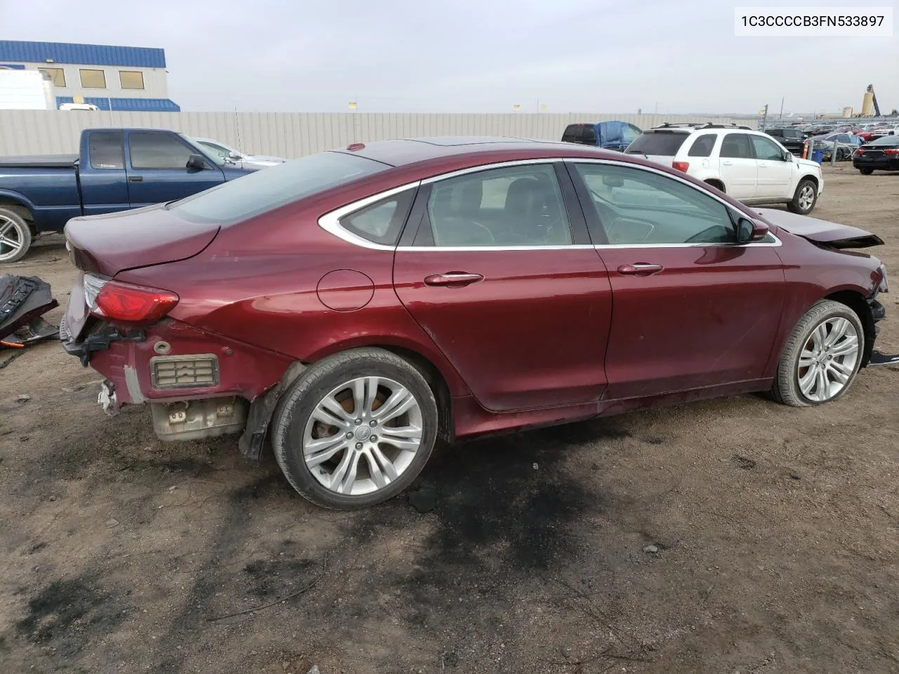 1C3CCCCB3FN533897 2015 Chrysler 200 C