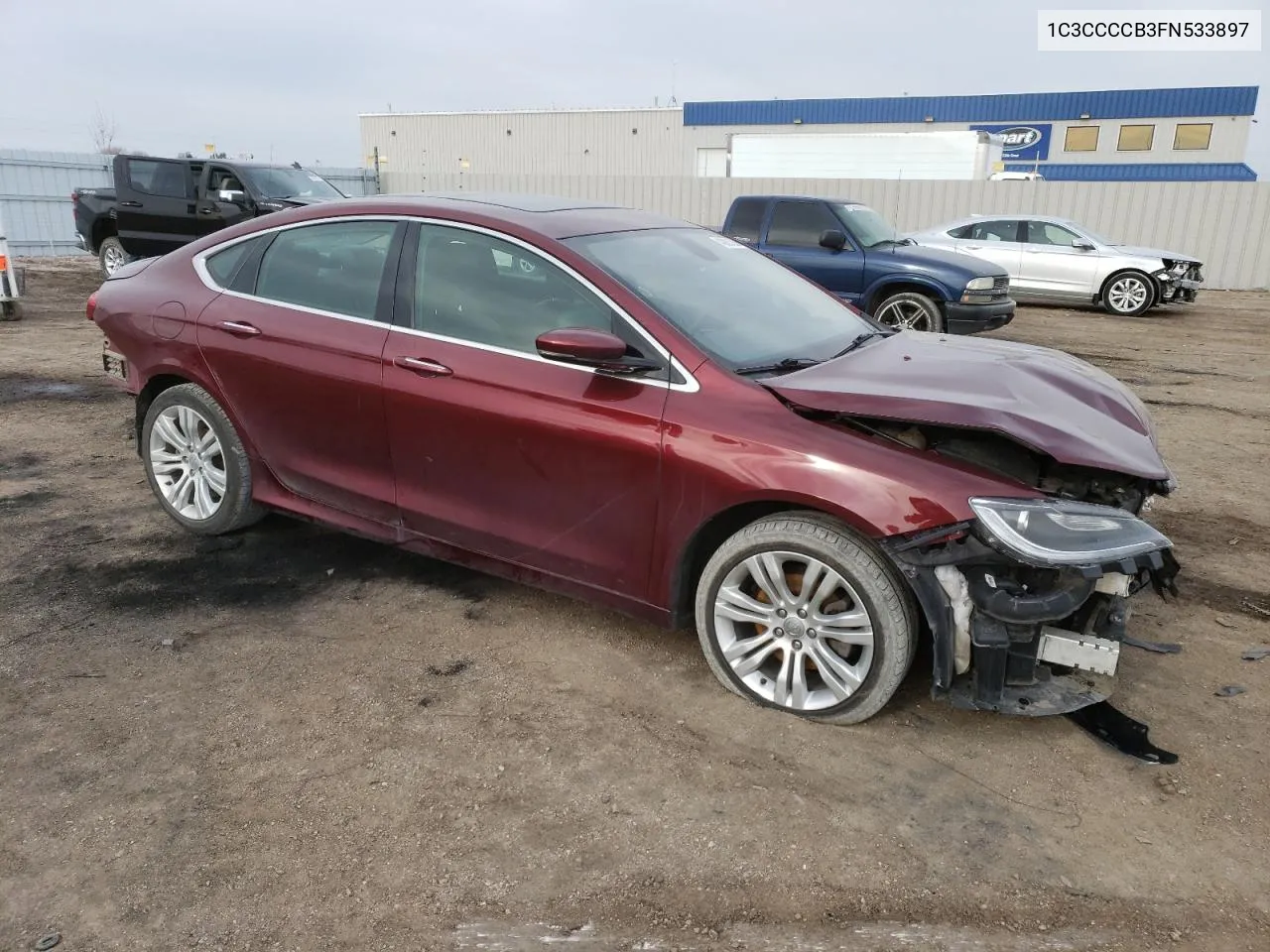 1C3CCCCB3FN533897 2015 Chrysler 200 C