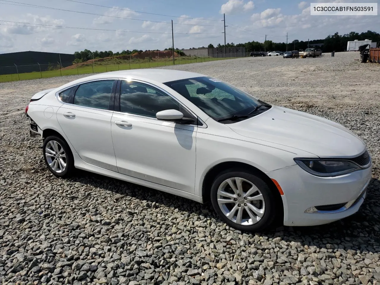 2015 Chrysler 200 Limited VIN: 1C3CCCAB1FN503591 Lot: 54026454