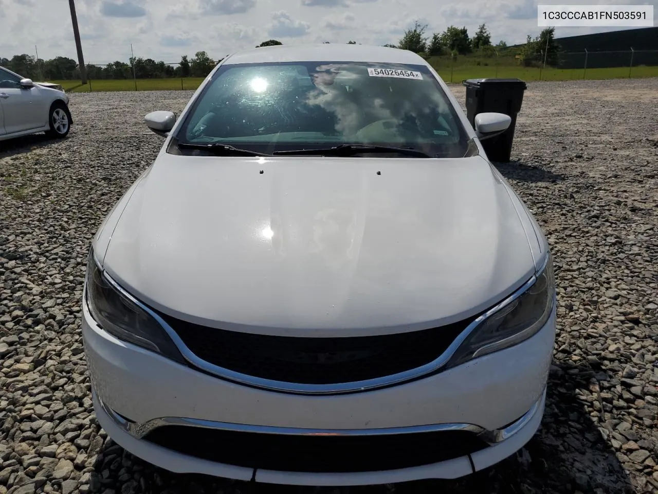 2015 Chrysler 200 Limited VIN: 1C3CCCAB1FN503591 Lot: 54026454