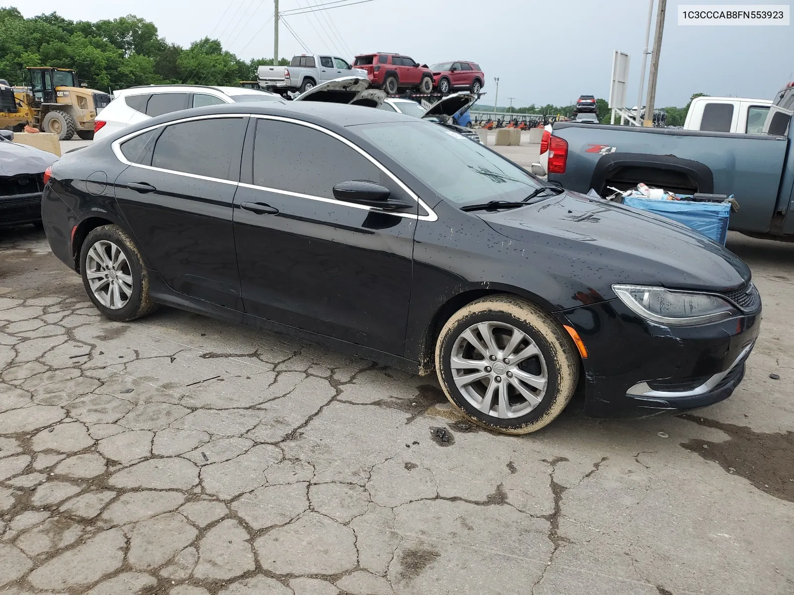 2015 Chrysler 200 Limited VIN: 1C3CCCAB8FN553923 Lot: 54102344