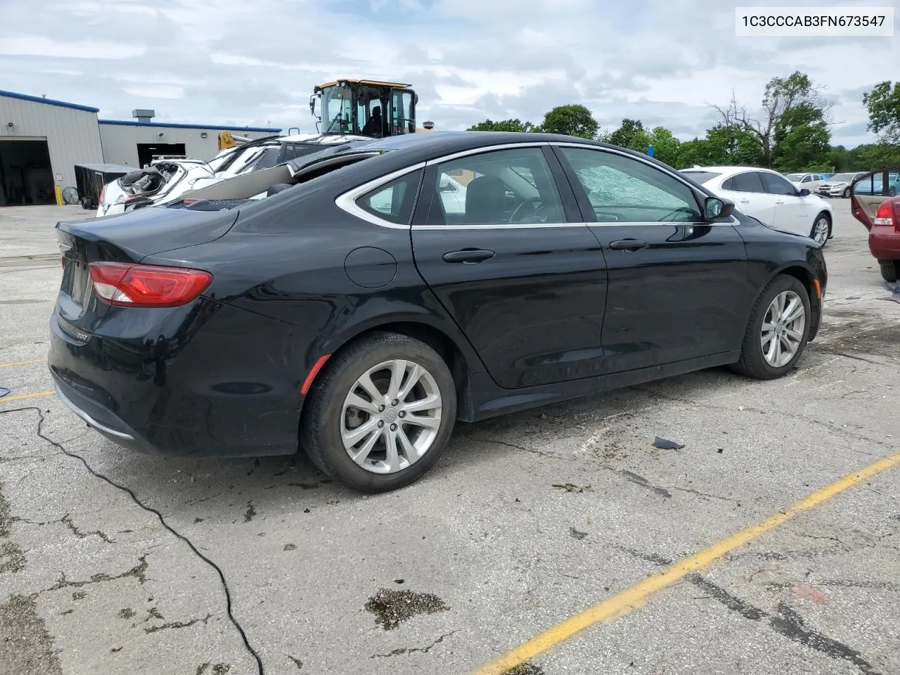 2015 Chrysler 200 Limited VIN: 1C3CCCAB3FN673547 Lot: 55082944