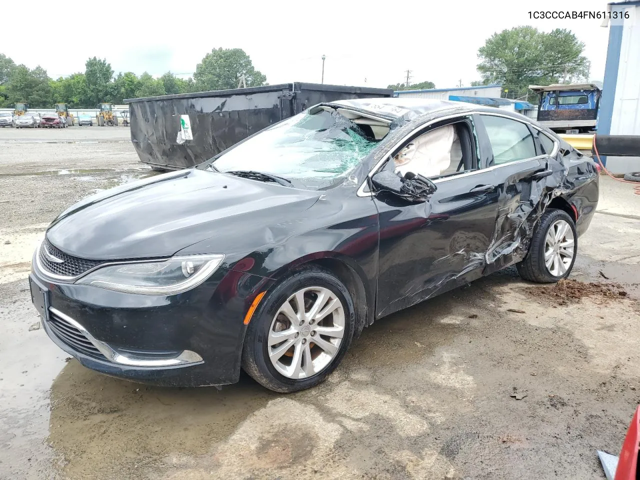 1C3CCCAB4FN611316 2015 Chrysler 200 Limited