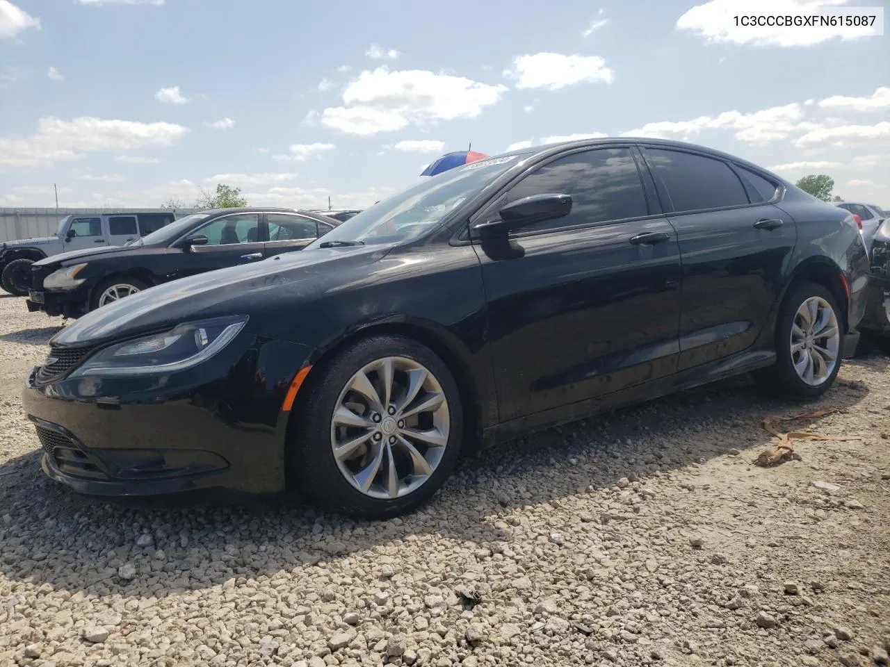 2015 Chrysler 200 S VIN: 1C3CCCBGXFN615087 Lot: 55673524