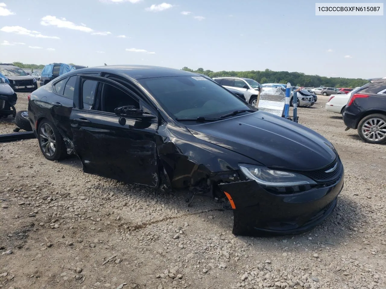 2015 Chrysler 200 S VIN: 1C3CCCBGXFN615087 Lot: 55673524