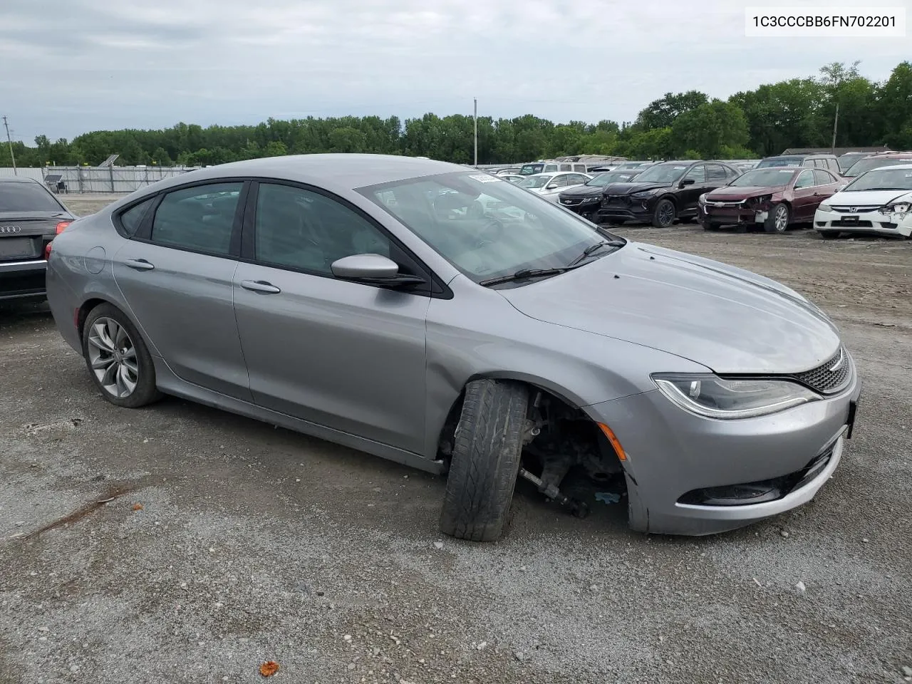 2015 Chrysler 200 S VIN: 1C3CCCBB6FN702201 Lot: 55850634