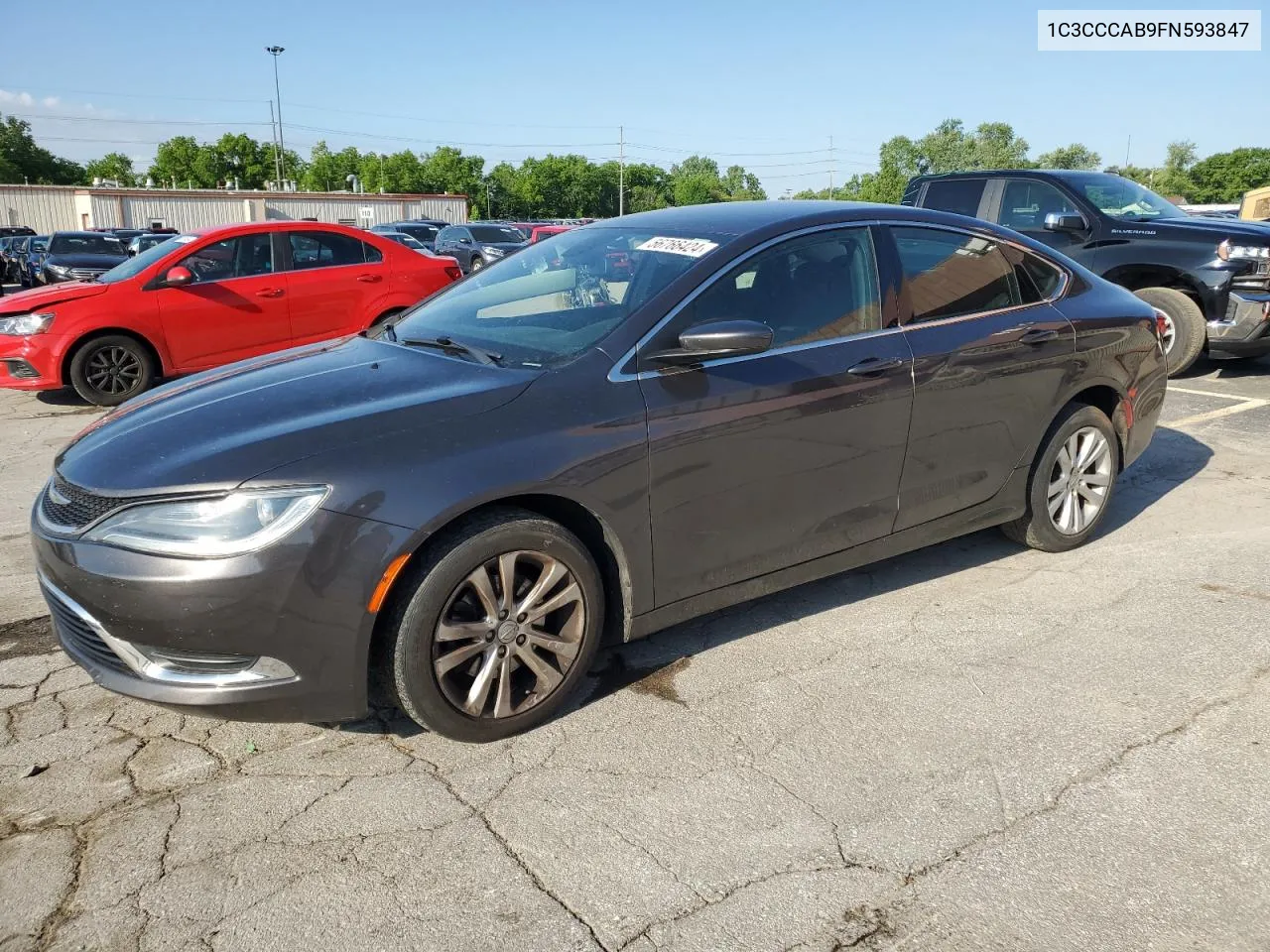 1C3CCCAB9FN593847 2015 Chrysler 200 Limited