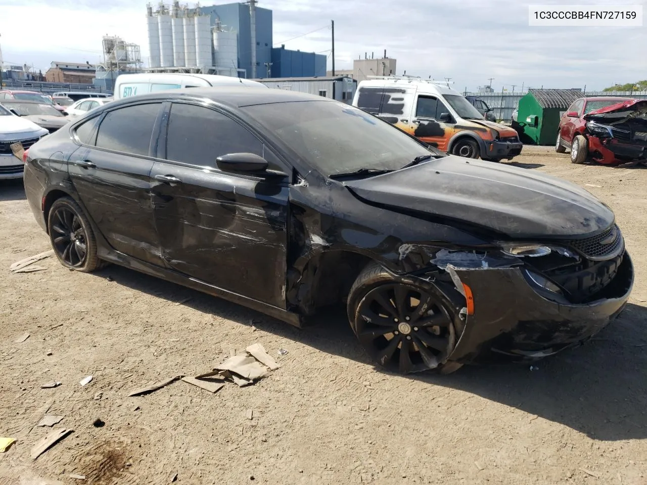 2015 Chrysler 200 S VIN: 1C3CCCBB4FN727159 Lot: 58450234