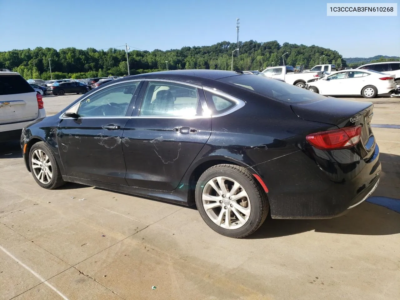 2015 Chrysler 200 Limited VIN: 1C3CCCAB3FN610268 Lot: 58487724