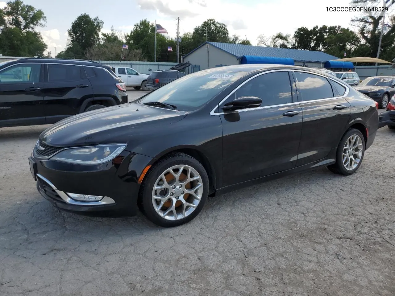 2015 Chrysler 200 C VIN: 1C3CCCEG0FN648529 Lot: 59256554