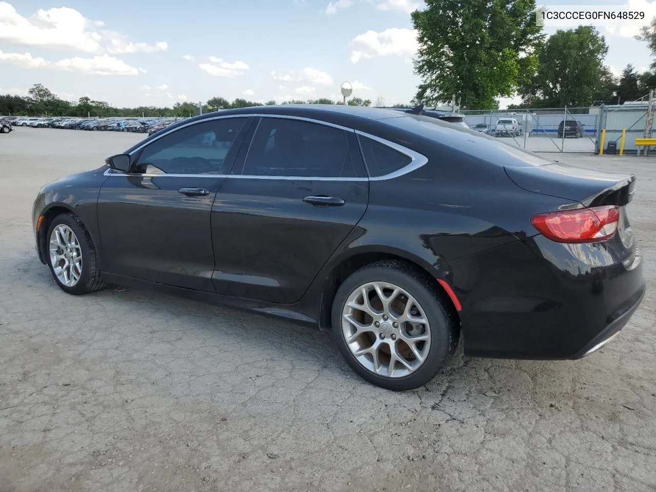 2015 Chrysler 200 C VIN: 1C3CCCEG0FN648529 Lot: 59256554