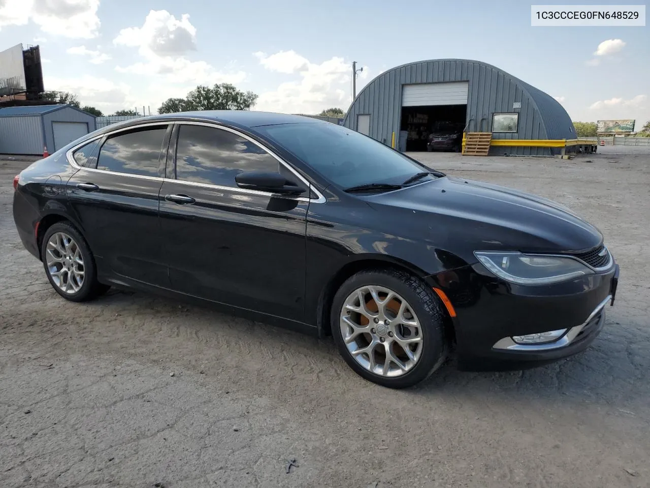 2015 Chrysler 200 C VIN: 1C3CCCEG0FN648529 Lot: 59256554