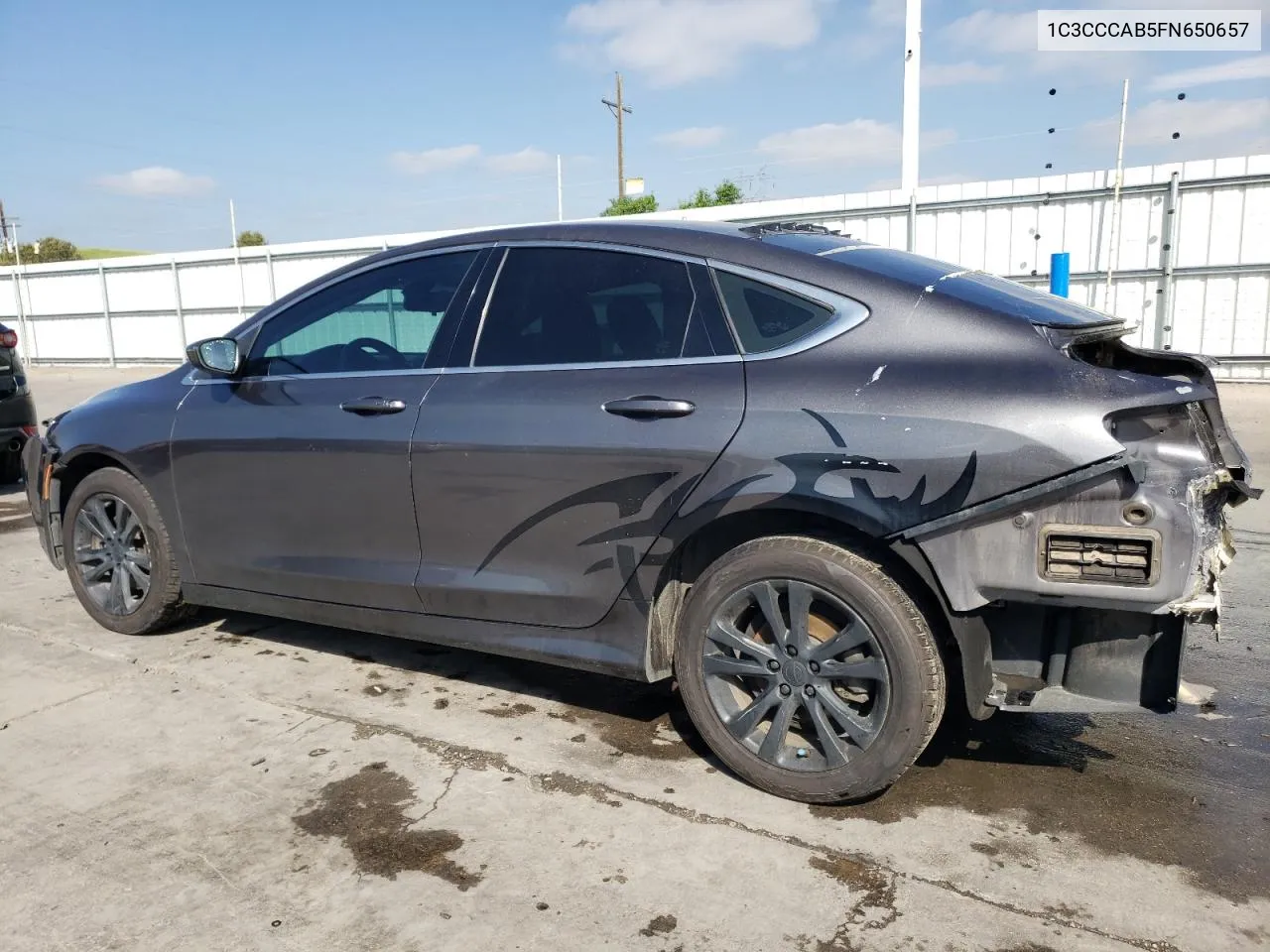 1C3CCCAB5FN650657 2015 Chrysler 200 Limited