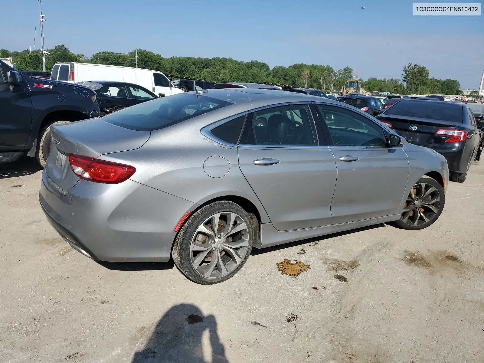 2015 Chrysler 200 C VIN: 1C3CCCCG4FN510432 Lot: 59504604