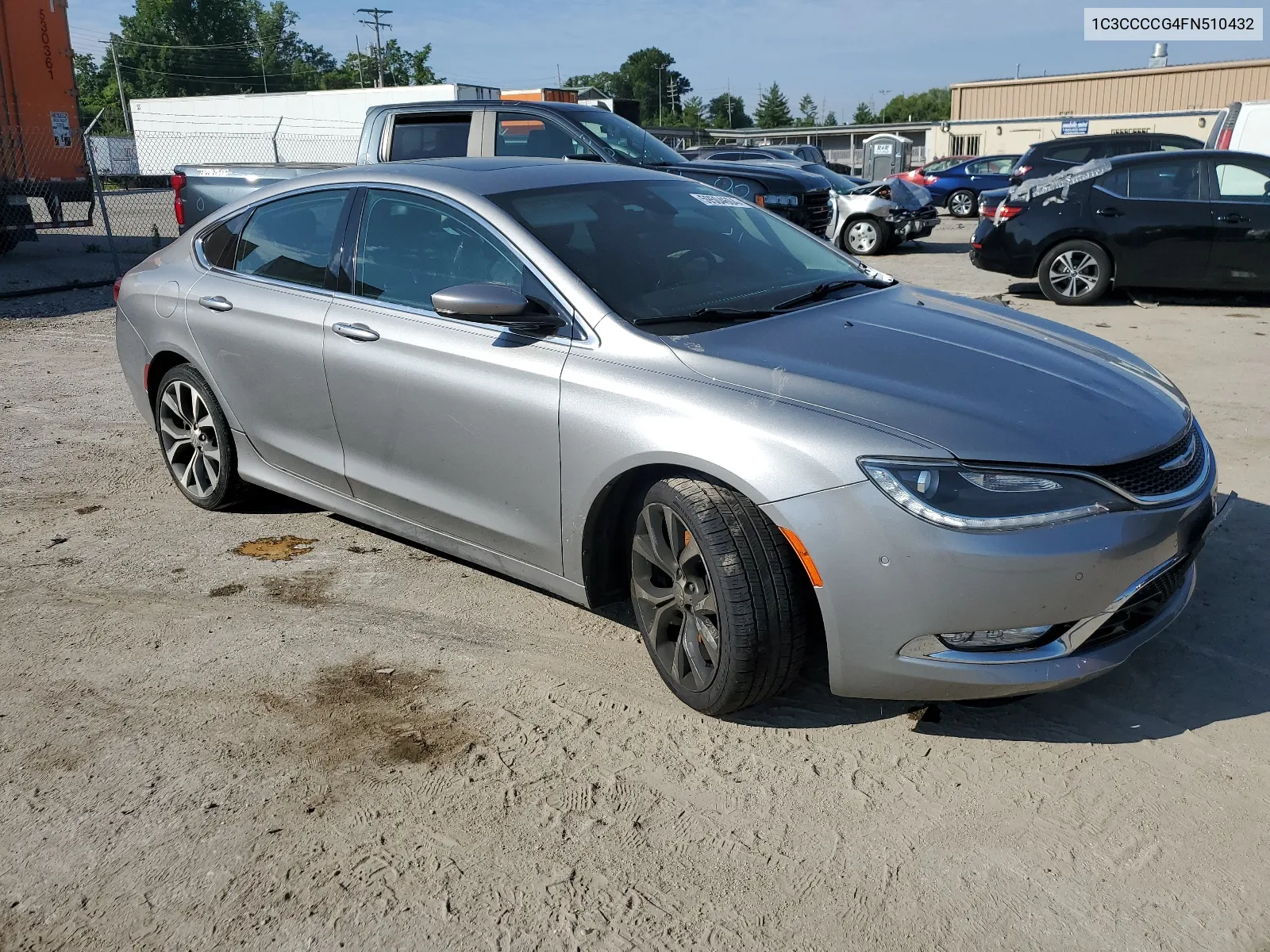 2015 Chrysler 200 C VIN: 1C3CCCCG4FN510432 Lot: 59504604