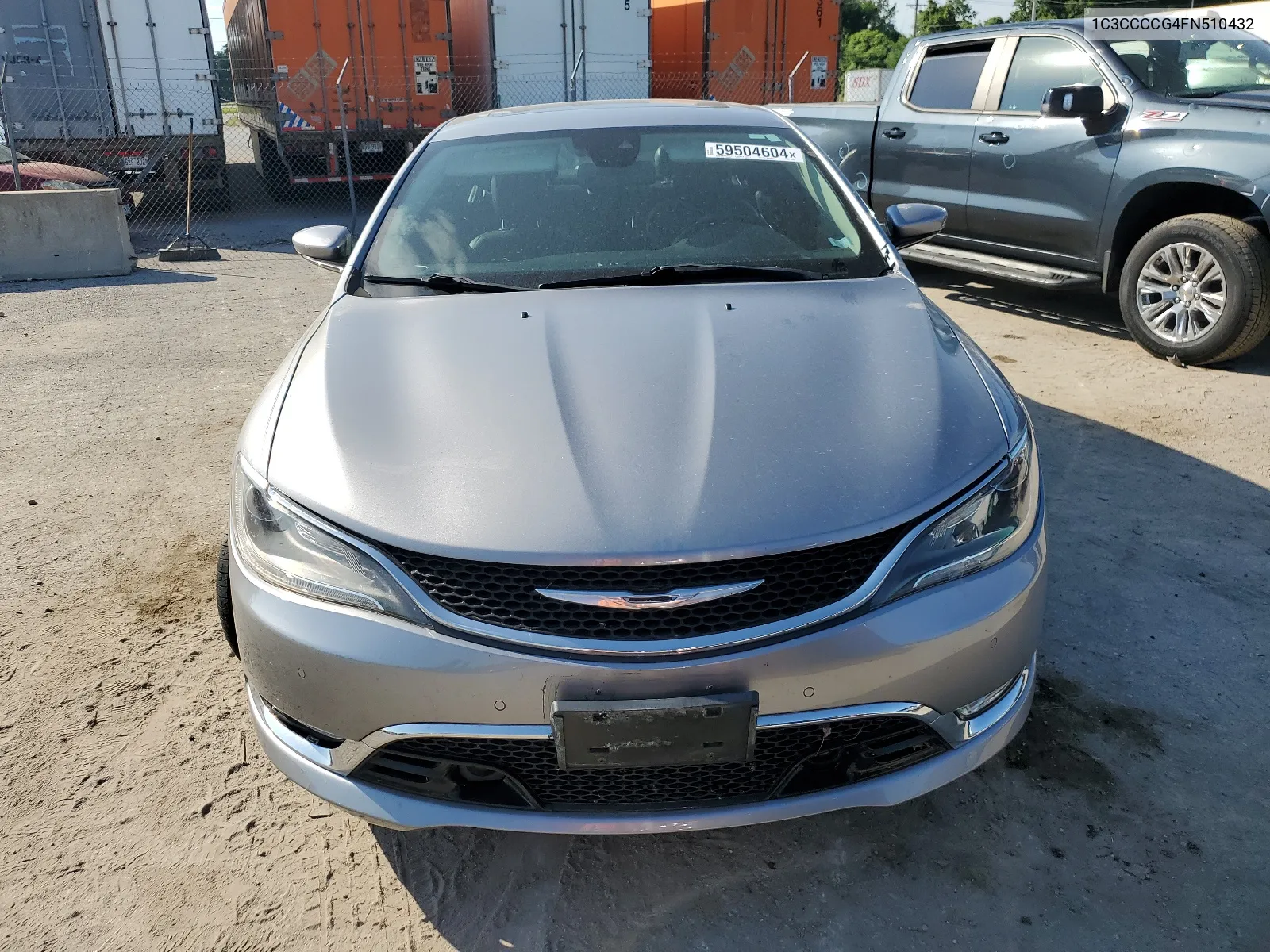 2015 Chrysler 200 C VIN: 1C3CCCCG4FN510432 Lot: 59504604