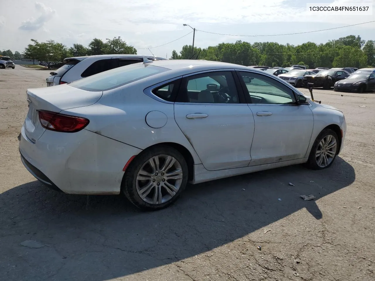 1C3CCCAB4FN651637 2015 Chrysler 200 Limited