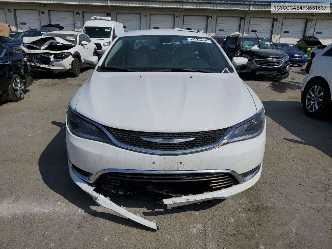 1C3CCCAB4FN651637 2015 Chrysler 200 Limited