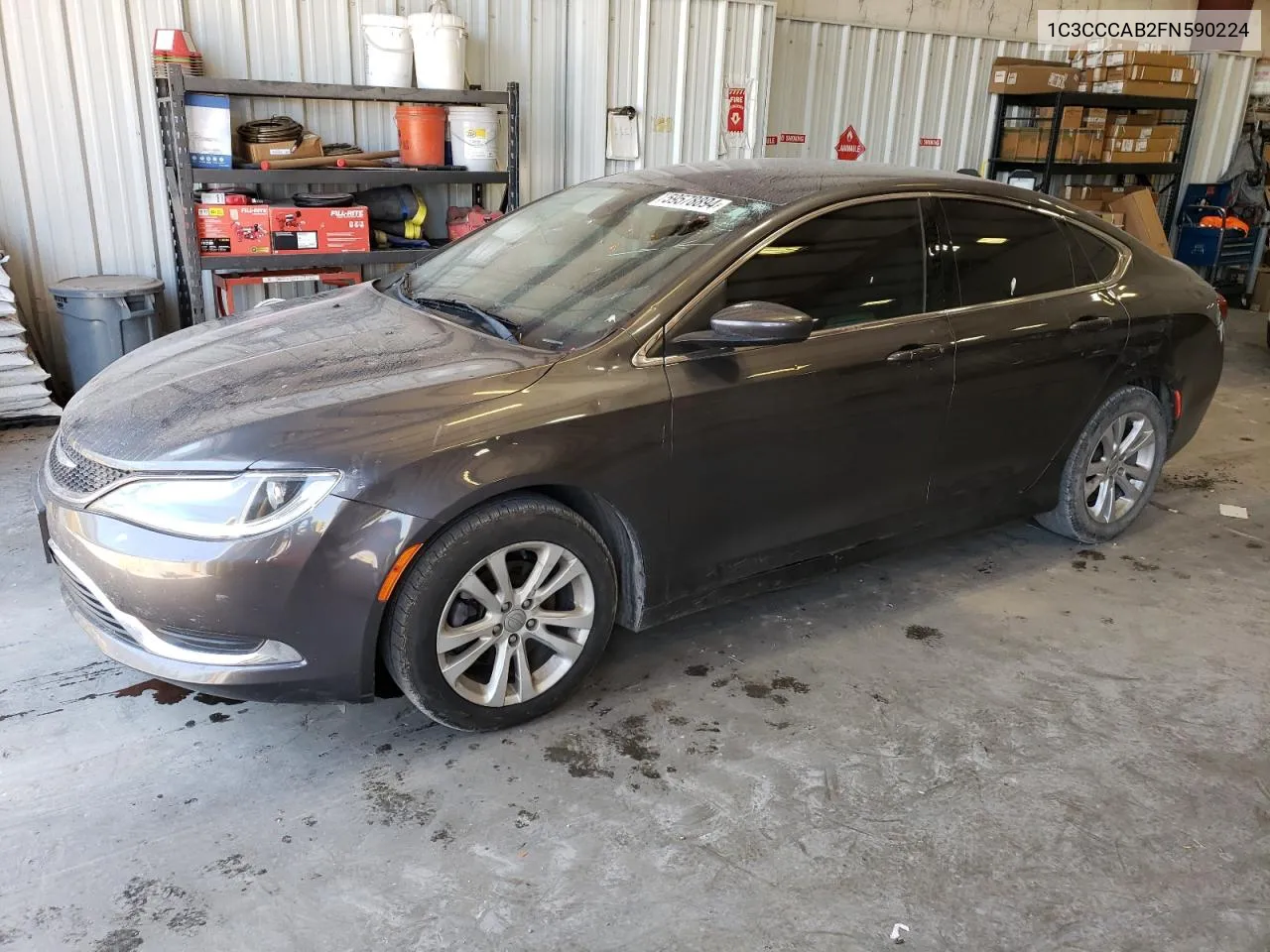 1C3CCCAB2FN590224 2015 Chrysler 200 Limited