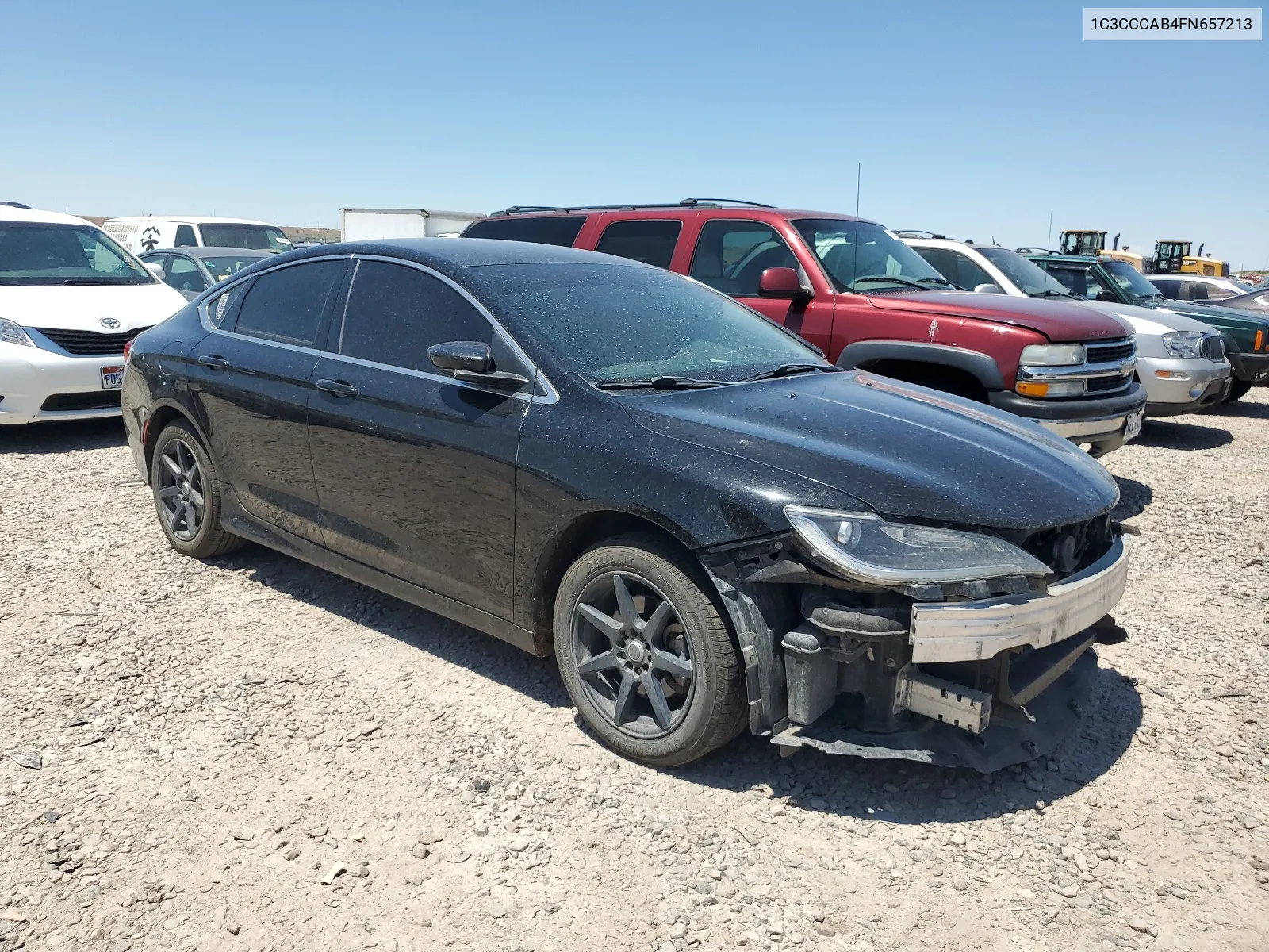 2015 Chrysler 200 Limited VIN: 1C3CCCAB4FN657213 Lot: 60149524