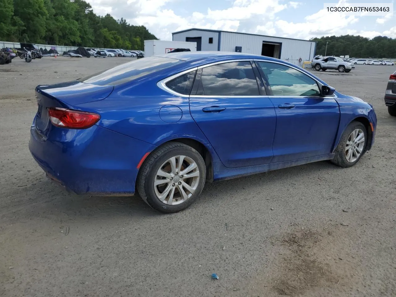 2015 Chrysler 200 Limited VIN: 1C3CCCAB7FN653463 Lot: 60150984