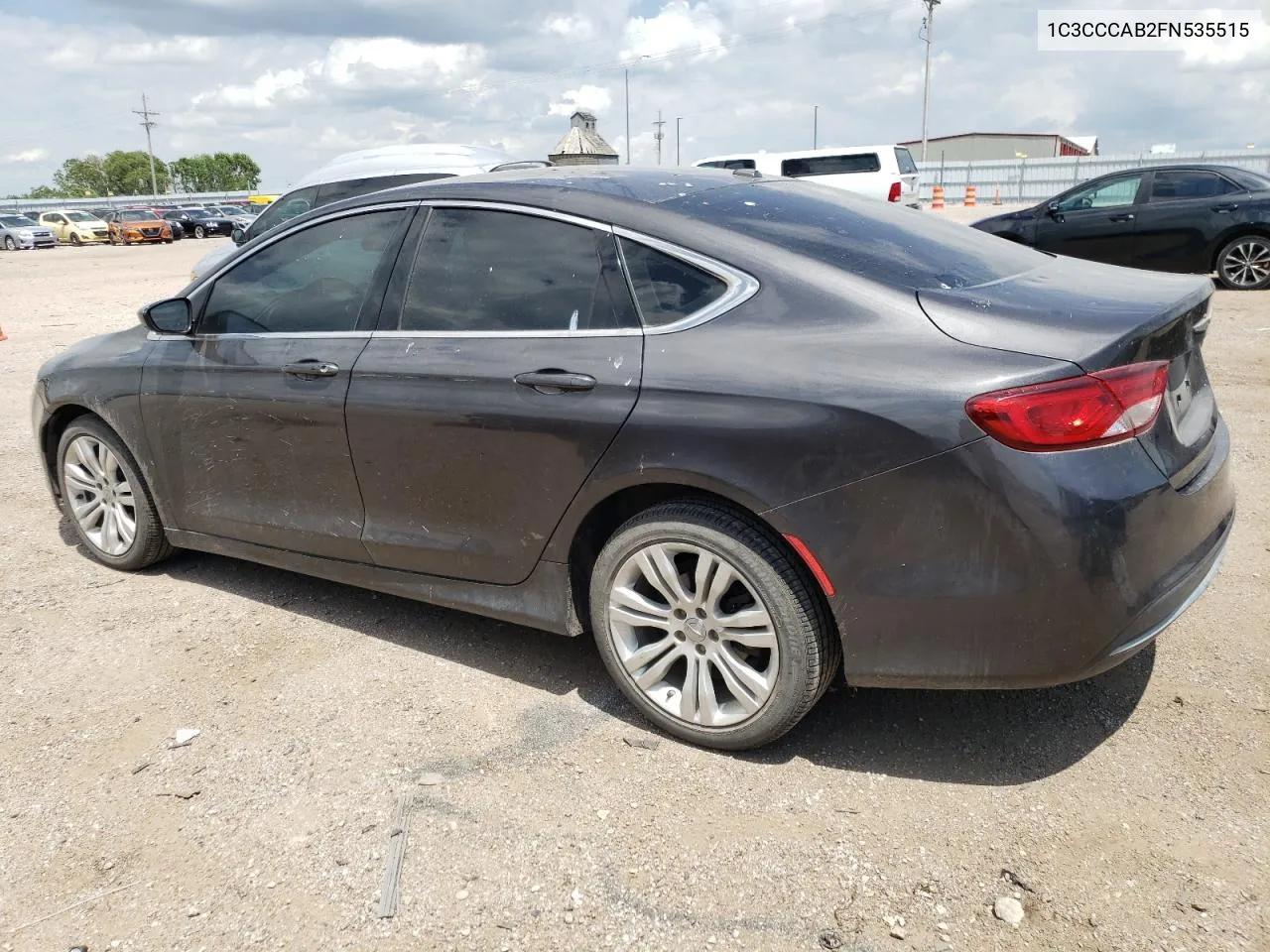 2015 Chrysler 200 Limited VIN: 1C3CCCAB2FN535515 Lot: 60253744