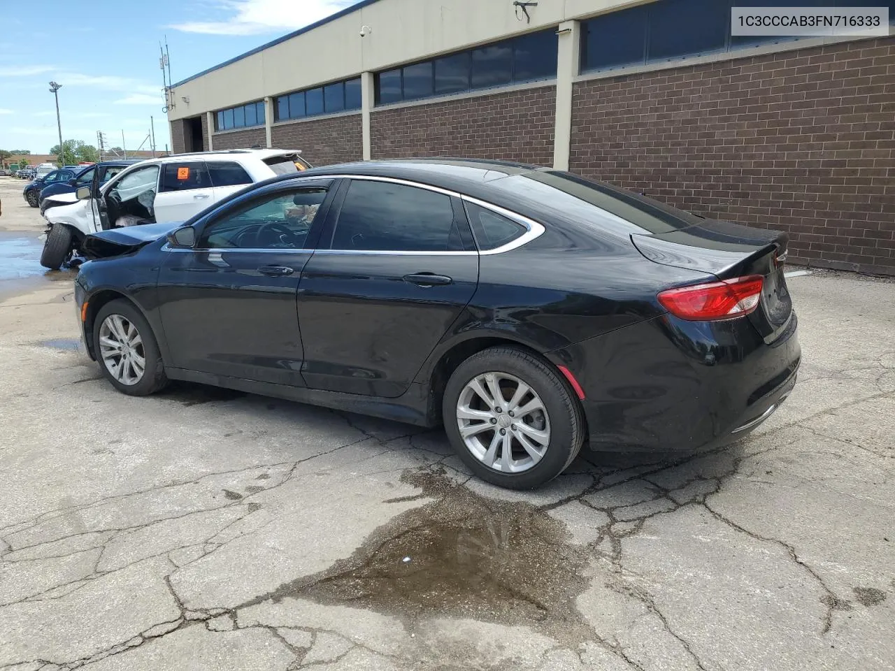 2015 Chrysler 200 Limited VIN: 1C3CCCAB3FN716333 Lot: 60499794