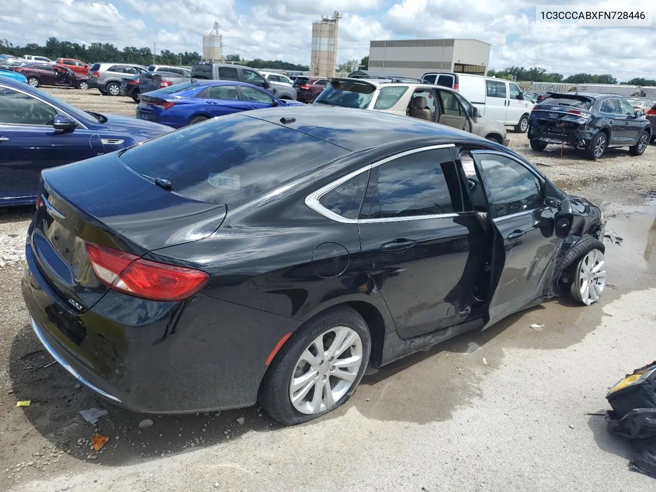 2015 Chrysler 200 Limited VIN: 1C3CCCABXFN728446 Lot: 60740764