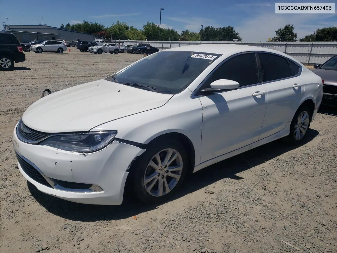 1C3CCCAB9FN657496 2015 Chrysler 200 Limited