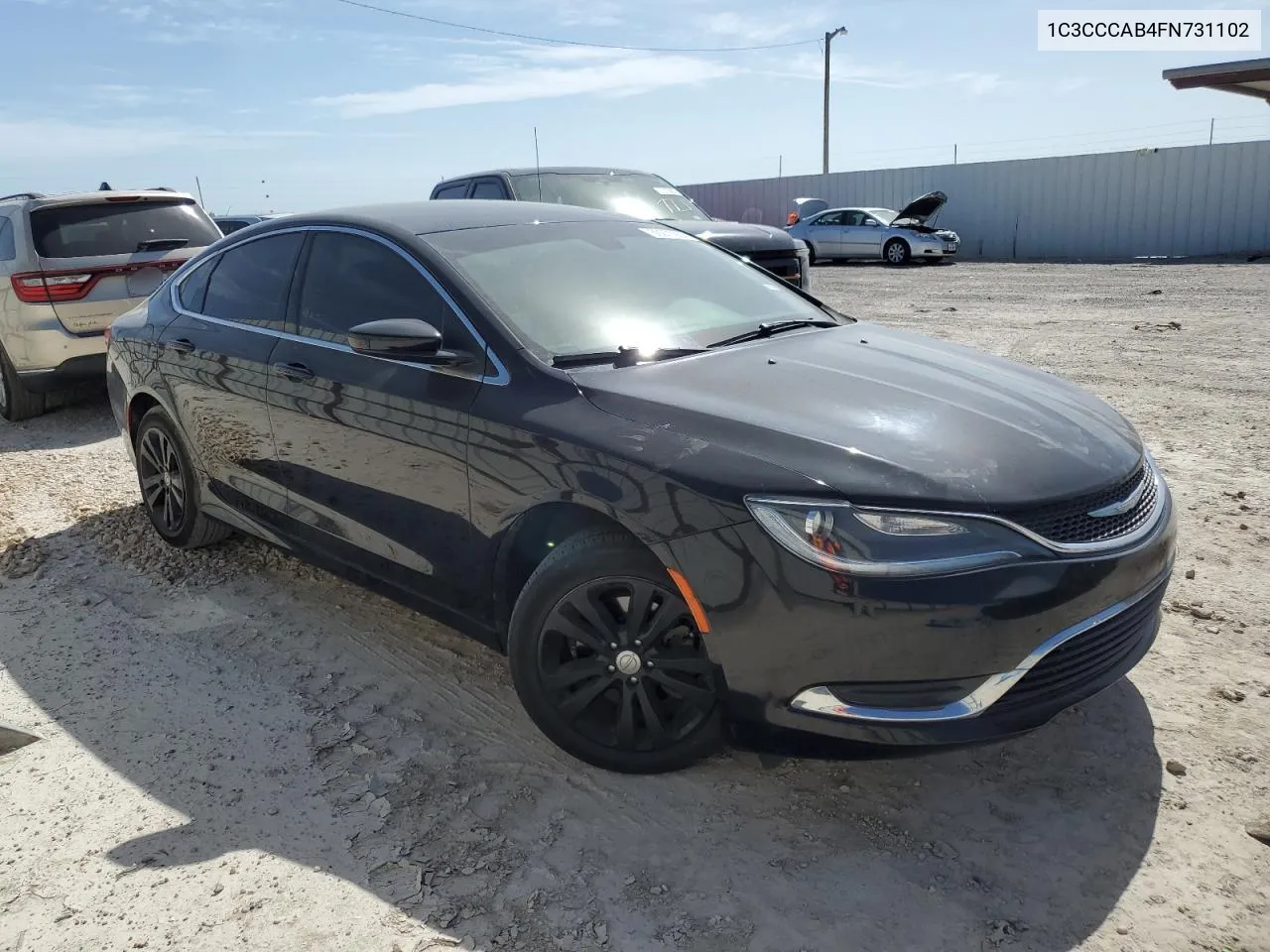 1C3CCCAB4FN731102 2015 Chrysler 200 Limited