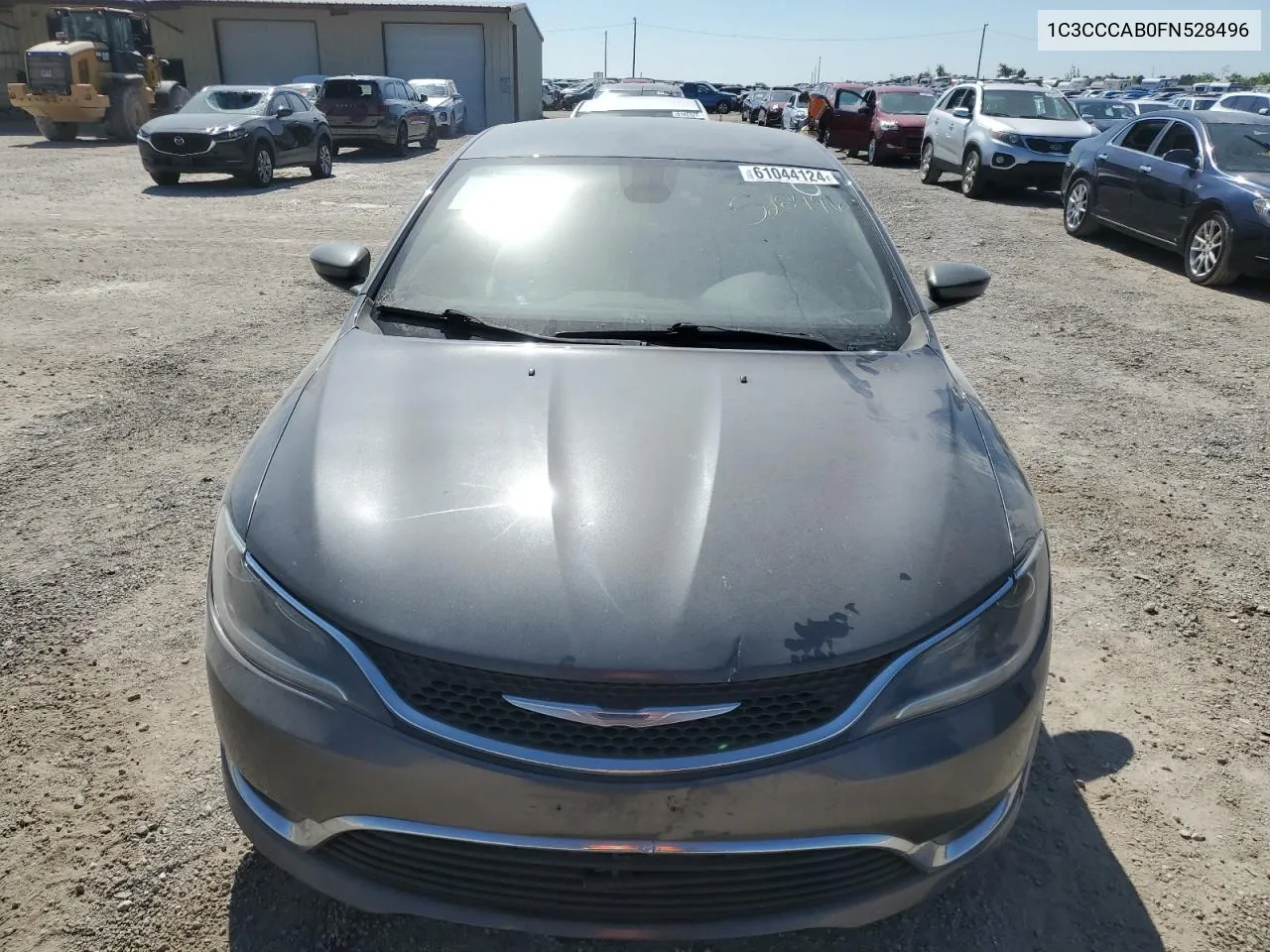 2015 Chrysler 200 Limited VIN: 1C3CCCAB0FN528496 Lot: 61044124