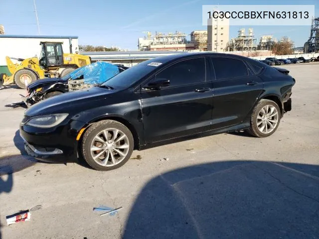 2015 Chrysler 200 S VIN: 1C3CCCBBXFN631813 Lot: 61145514