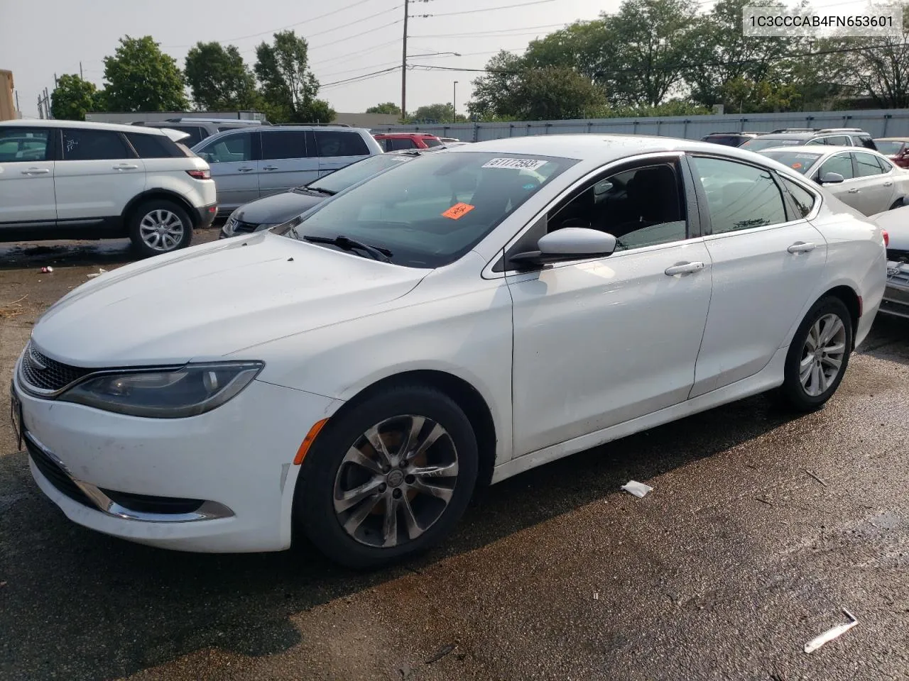 2015 Chrysler 200 Limited VIN: 1C3CCCAB4FN653601 Lot: 61177593