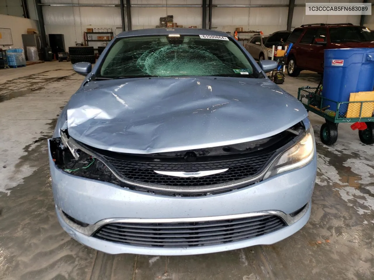 2015 Chrysler 200 Limited VIN: 1C3CCCAB5FN683089 Lot: 61599864