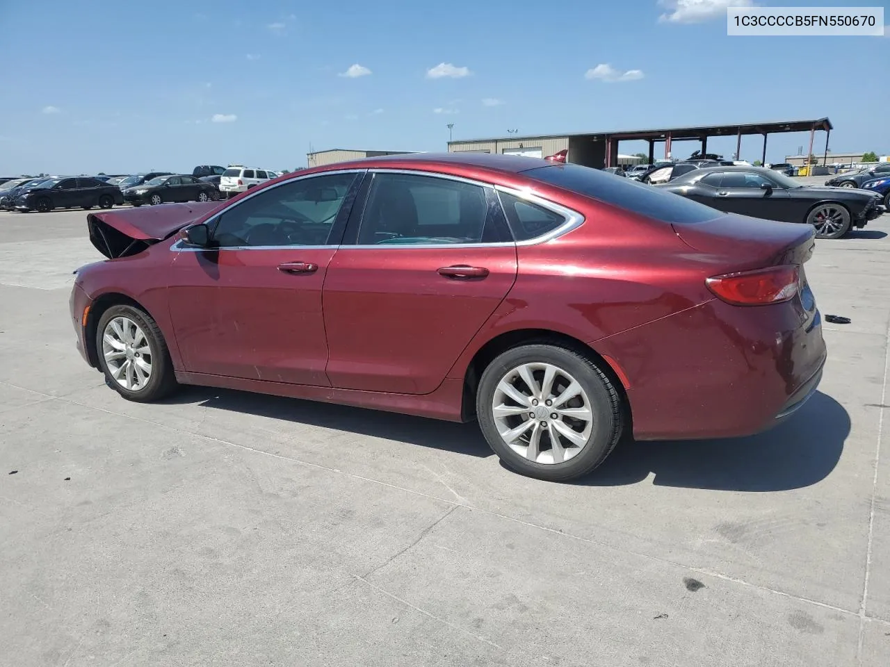 2015 Chrysler 200 C VIN: 1C3CCCCB5FN550670 Lot: 61755664