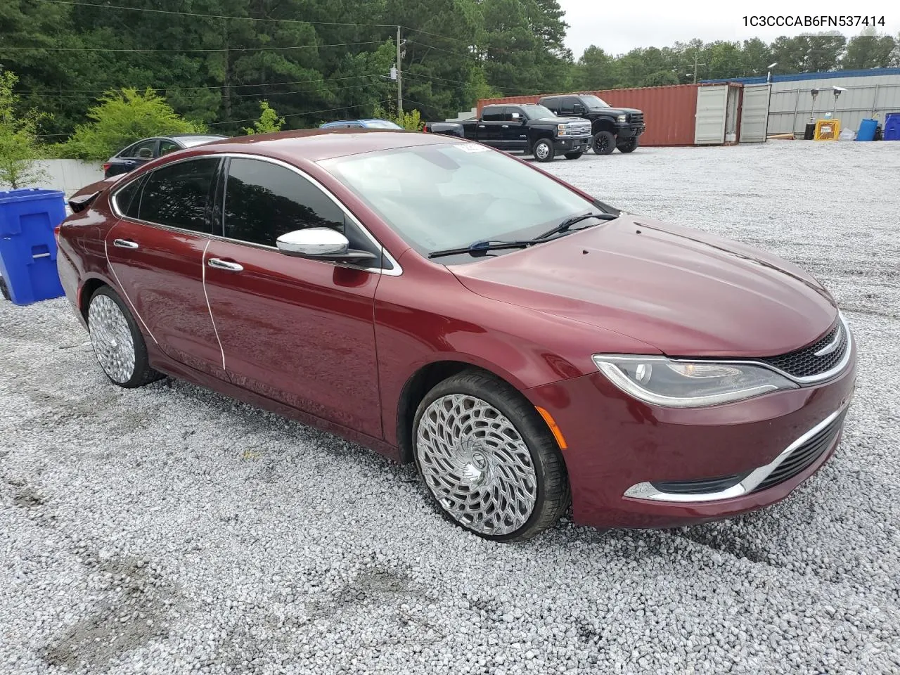 1C3CCCAB6FN537414 2015 Chrysler 200 Limited