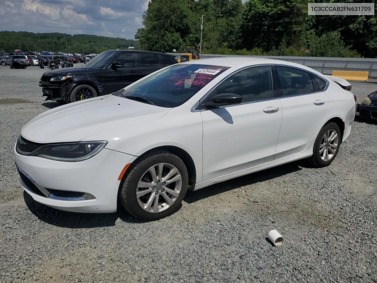 2015 Chrysler 200 Limited VIN: 1C3CCCAB2FN631709 Lot: 62509444