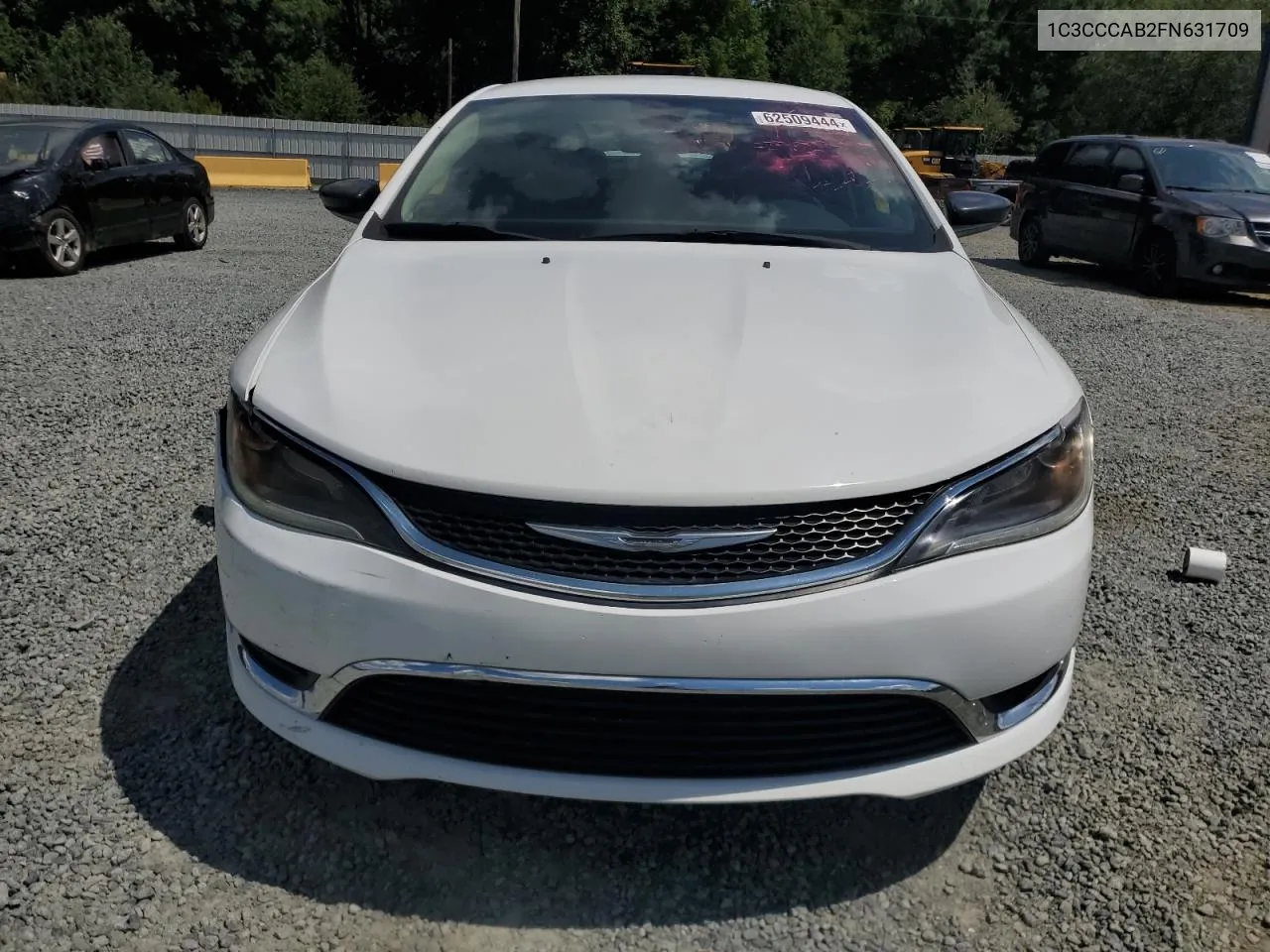 2015 Chrysler 200 Limited VIN: 1C3CCCAB2FN631709 Lot: 62509444